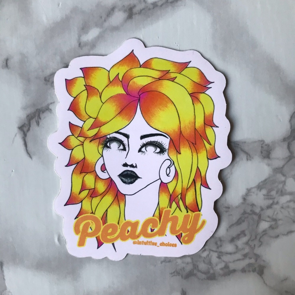 Peachy Prints and Stickers